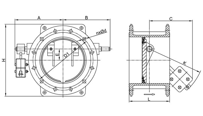 Области применения дисковых затворов