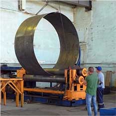 Метод сборки из обечаек резервуаров